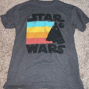 Gray Star Wars Darth Vader shirt